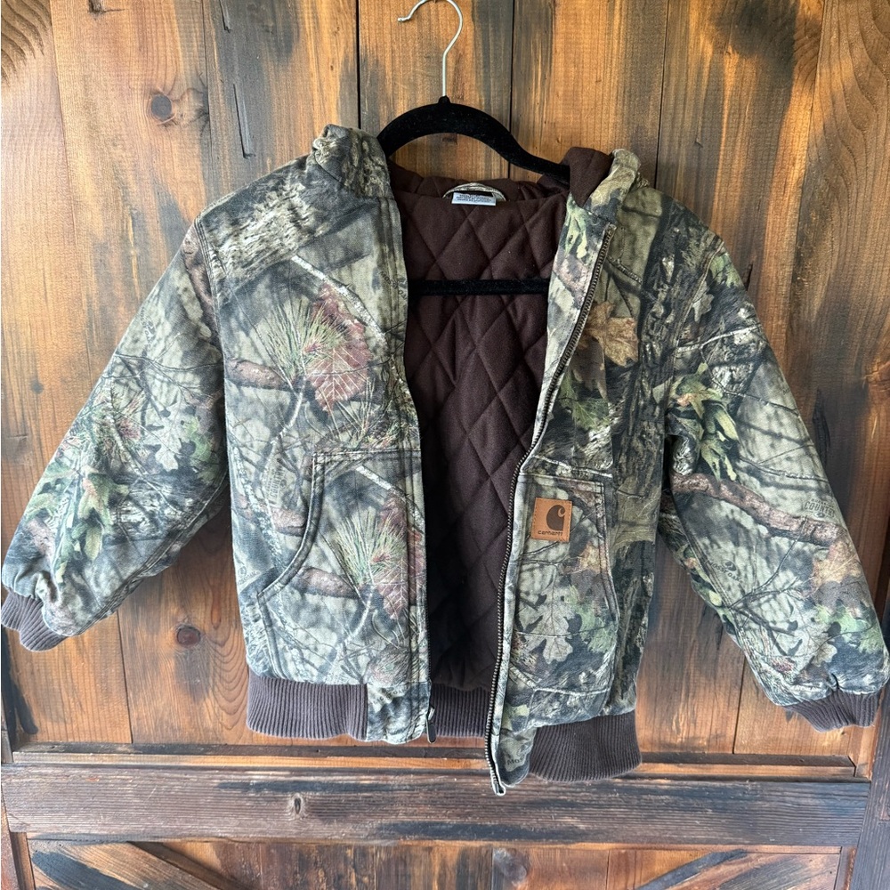 Carhartt Kids Camo Puffer Jacket
